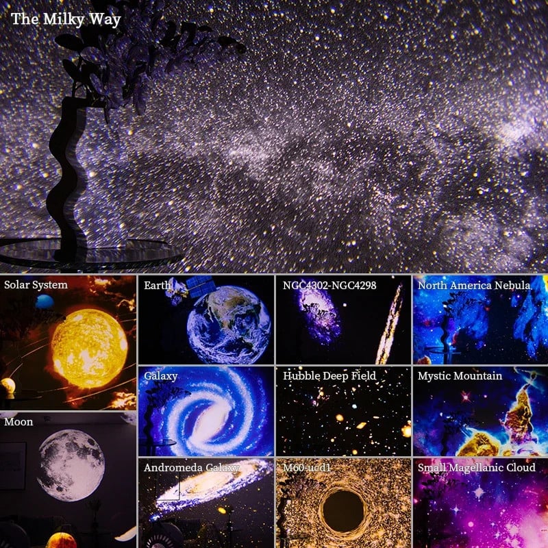 Star Night Light Galaxy Projector