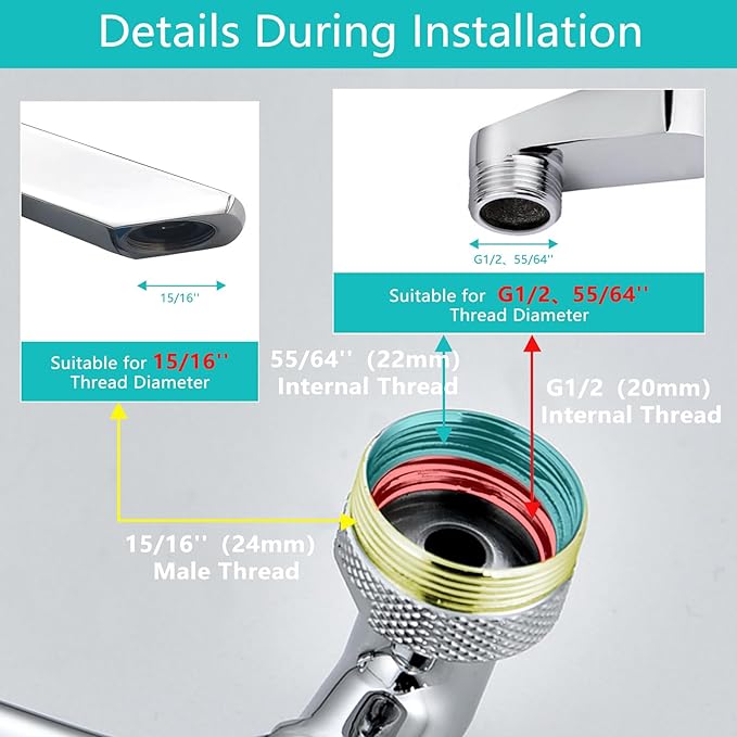 Faucet Extender Anti-Splash
