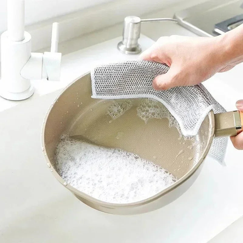 Non-Scratch Wire Dishcloth (10 PIECES)