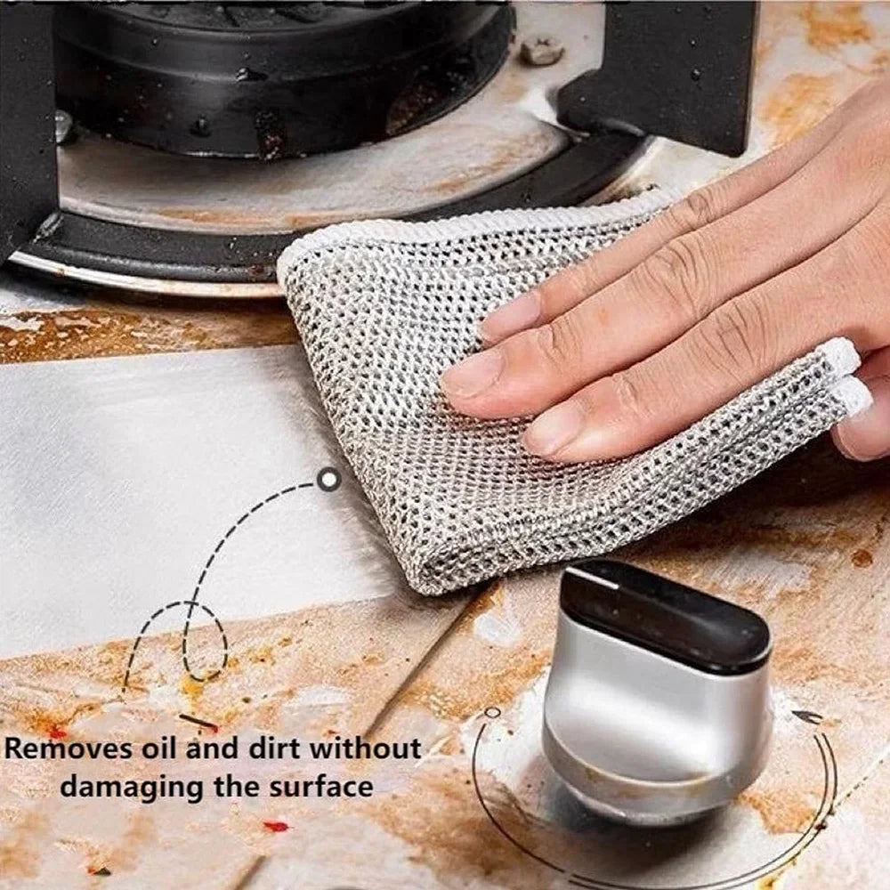 Non-Scratch Wire Dishcloth (10 PIECES)