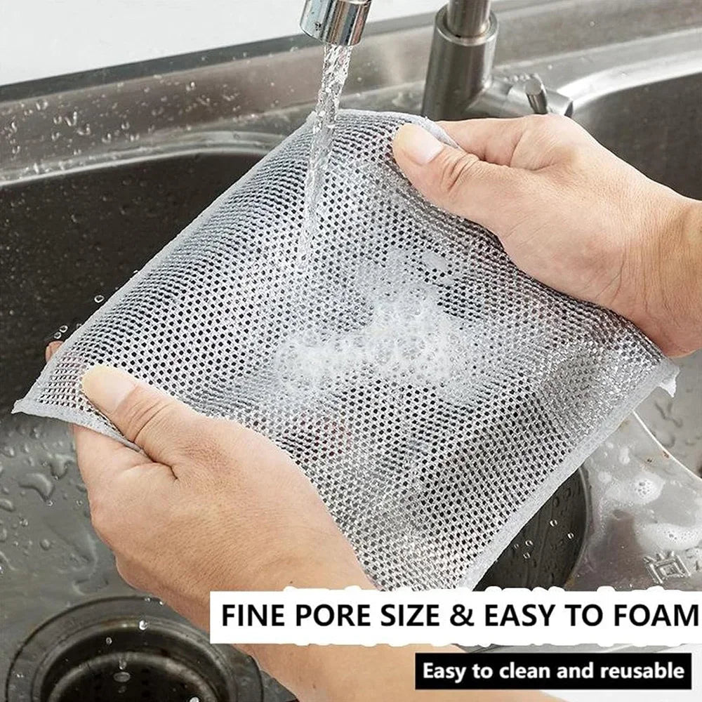 Non-Scratch Wire Dishcloth (10 PIECES)