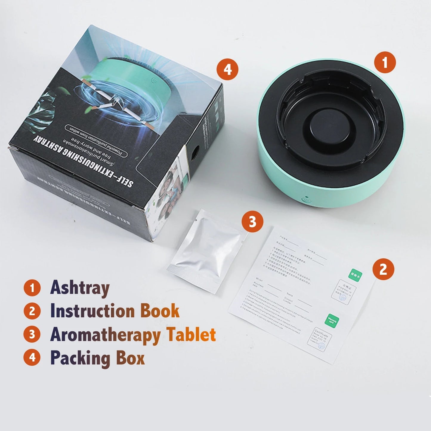 Smart Ashtray Air Purifier