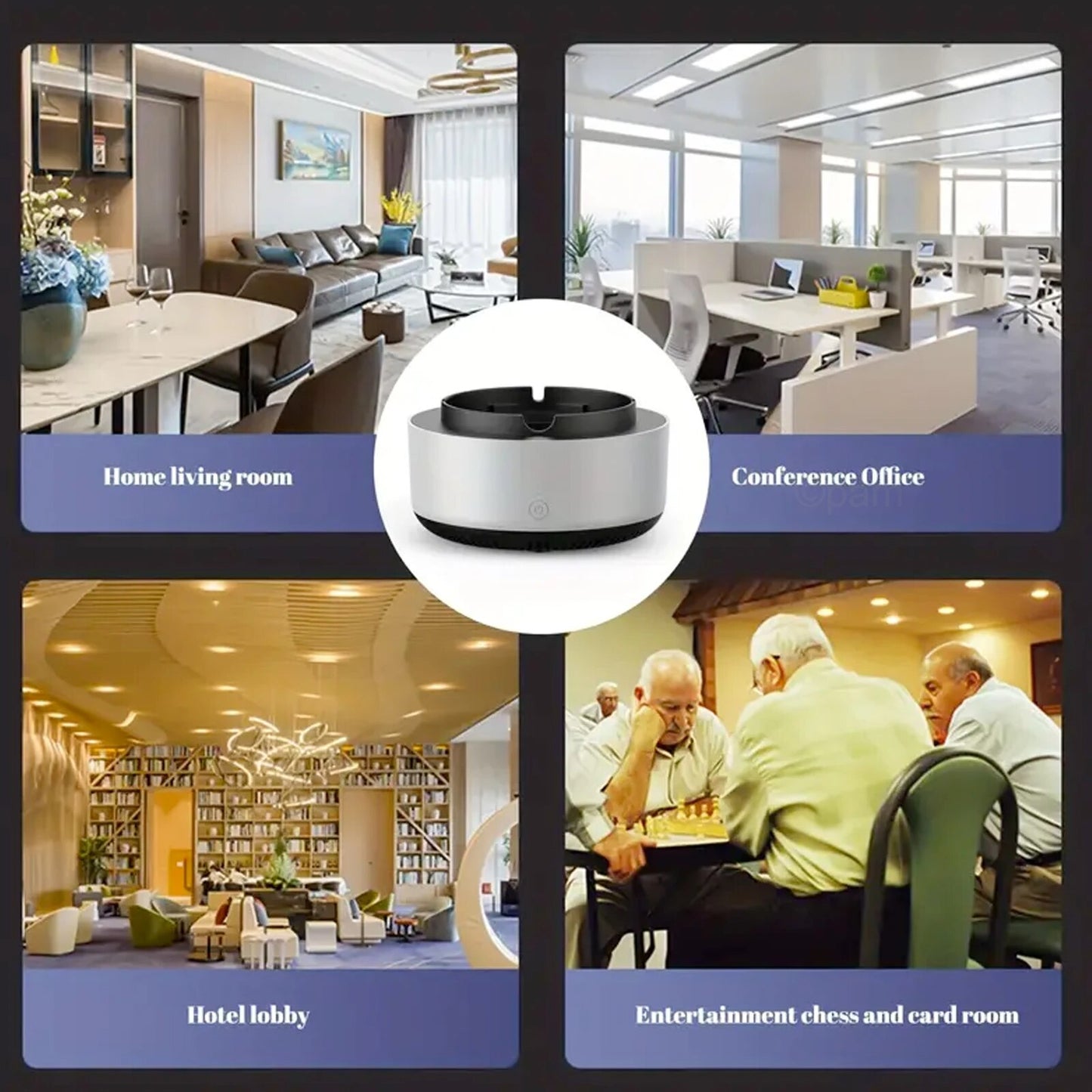 Smart Ashtray Air Purifier