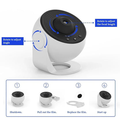 Star Night Light Galaxy Projector