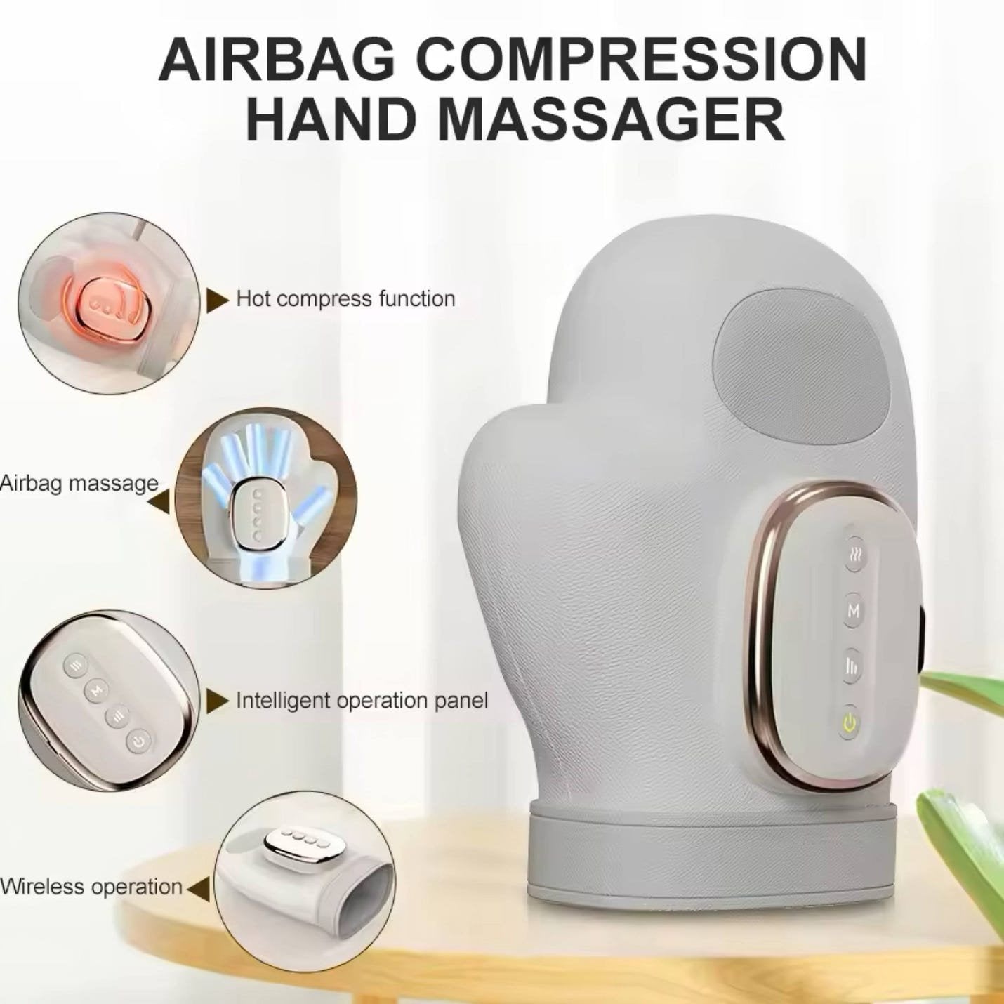 Hand Massager with Heat Therapy