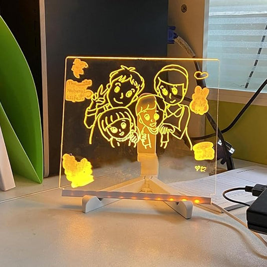 LED Erasable Acrylic Lamp