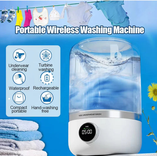 Portable Rechargeable Mini Washing Machine for Underwear