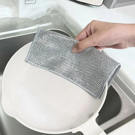 Non-Scratch Wire Dishcloth (10 PIECES)
