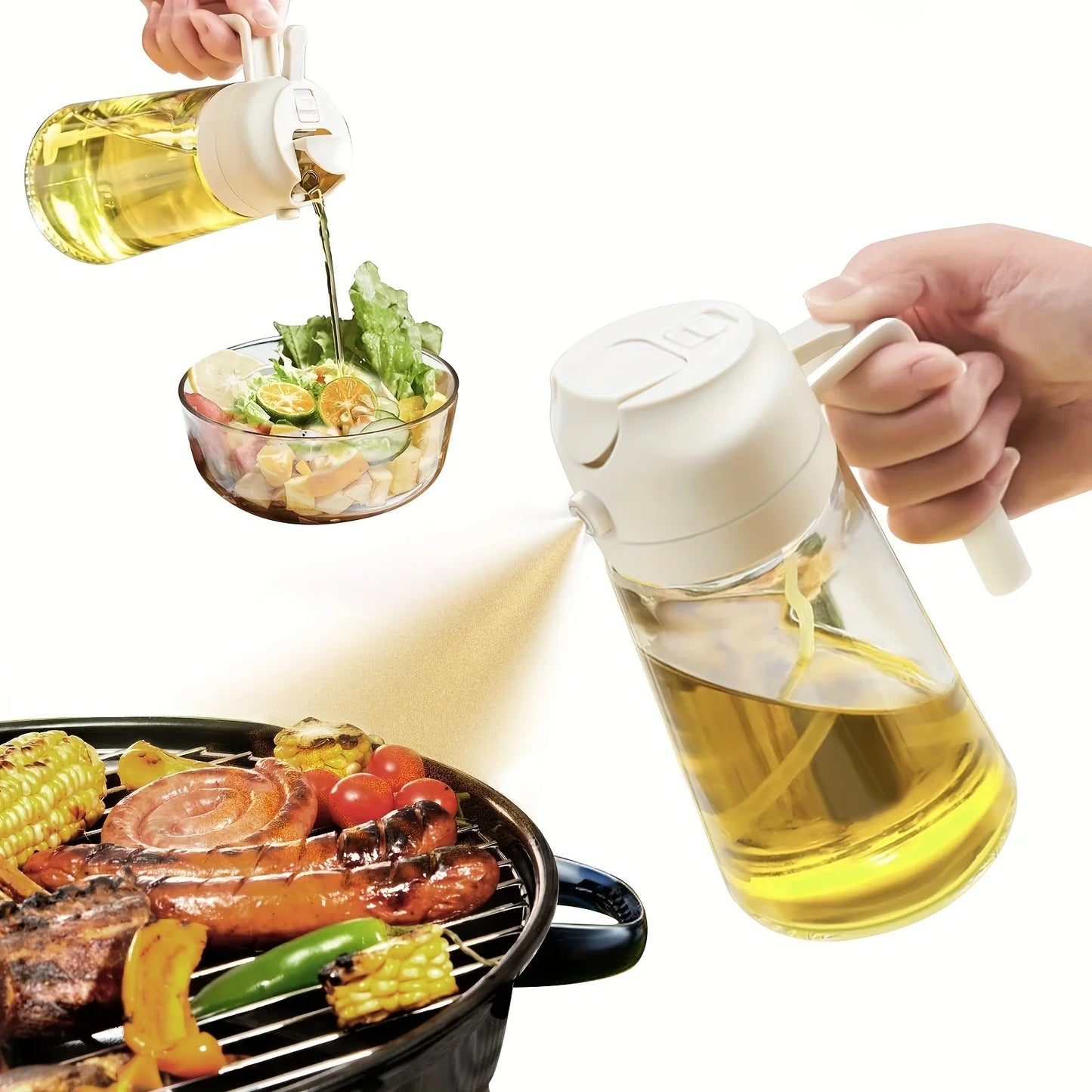2 in 1 Spray Oil