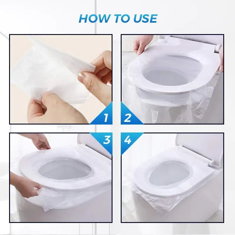 Toilet seat cover