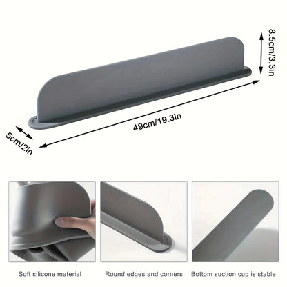 Silicone sink splash guard