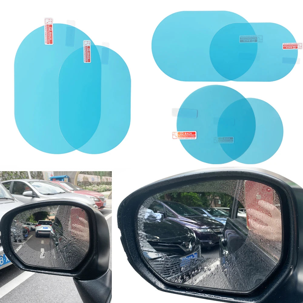 Waterproof Car Mirror Sticker