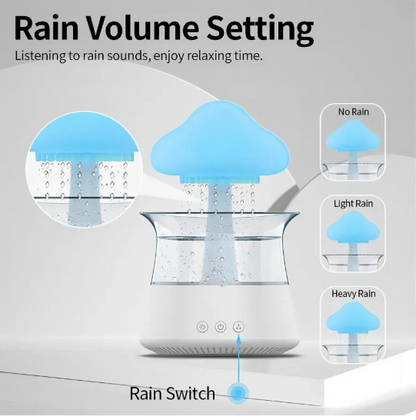 Cloud-Shaped Humidifier Lamp