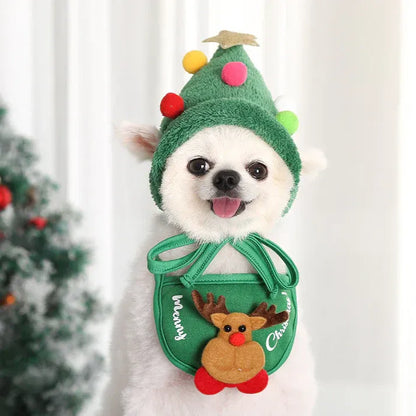 Pet Christmas (Hat+Scarf)