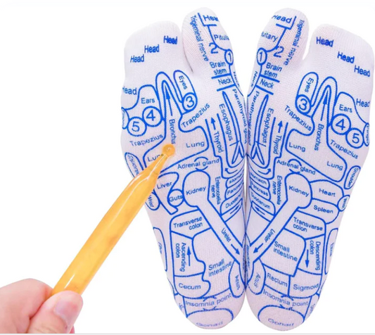Reflexology Socks with Massage Tool